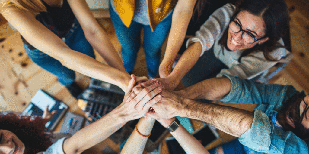 minimalistic creative agency business banner